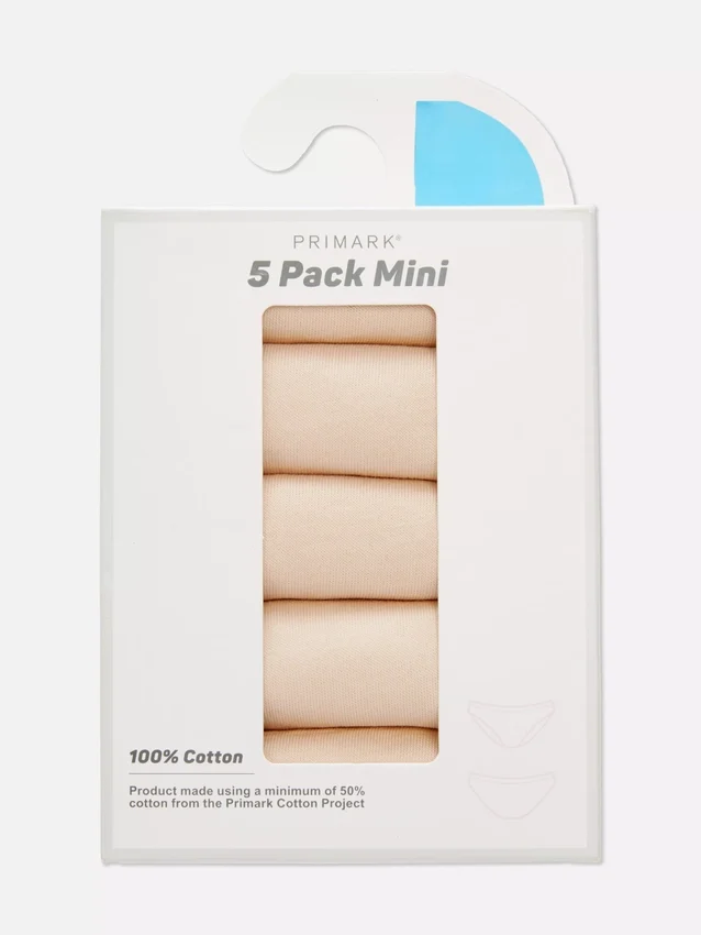 5-pack onmisbare minislips