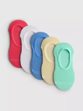 5-pack onzichtbare sportsokken