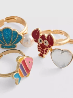 5-pack ringen met zeethema