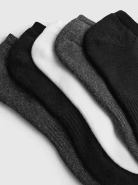 5-pack sneaker sokken van badstof