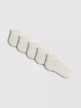 5-pack sokken met geribde boorden