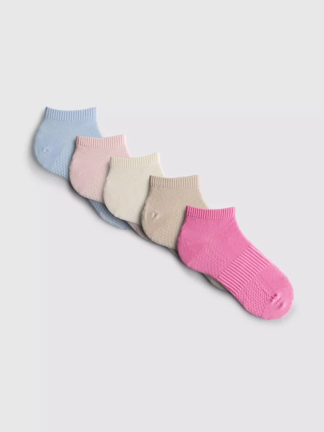 5-pack sportieve enkelsokken