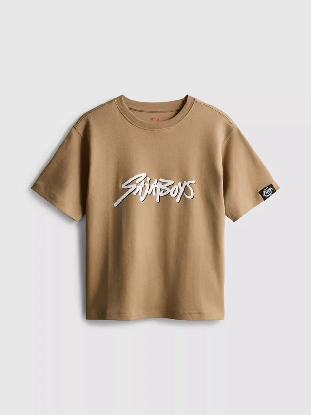6-15 jaar | K-Pop Demon Hunters Saja Jongens T-shirt met print