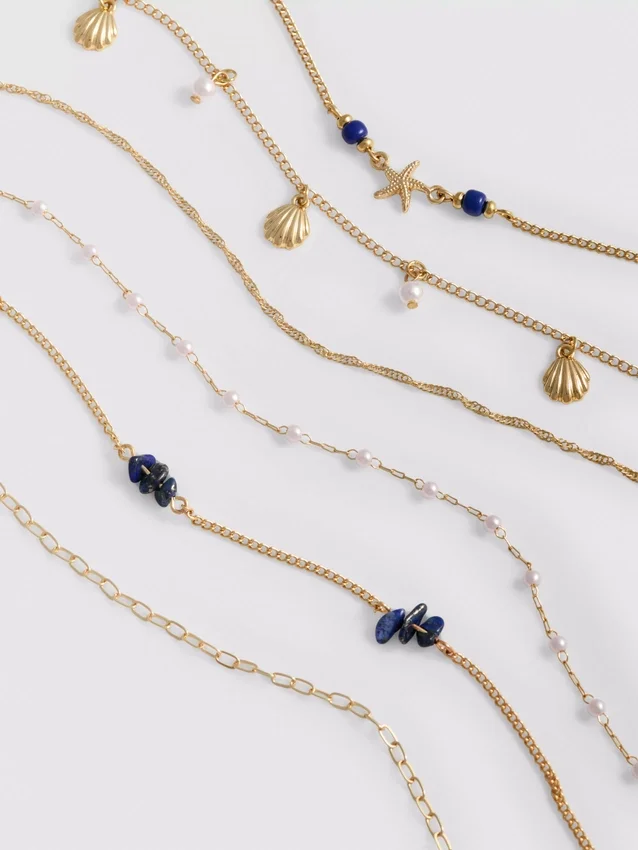 6-pack choker-kettingen