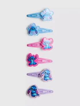 6-pack Disney's Stitch-haarspeldjes met kliksluiting