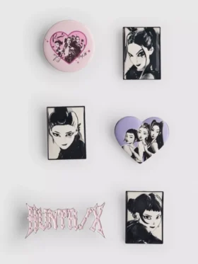 6-pack K-pop Demon Hunters-badges