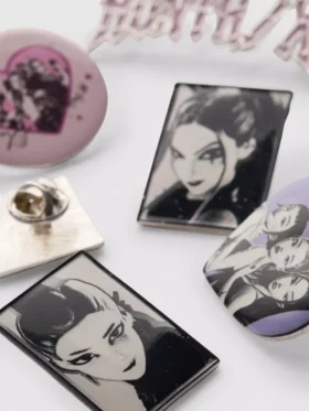 6-pack K-pop Demon Hunters-badges