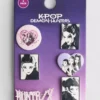 6-pack K-pop Demon Hunters-badges