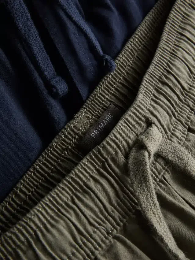7-15 jaar | 2-pack shorts met trekkoord