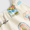 7-15 jaar | bikini met ansichtkaartprint