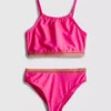 7-15 jaar | bikini met stikdetails