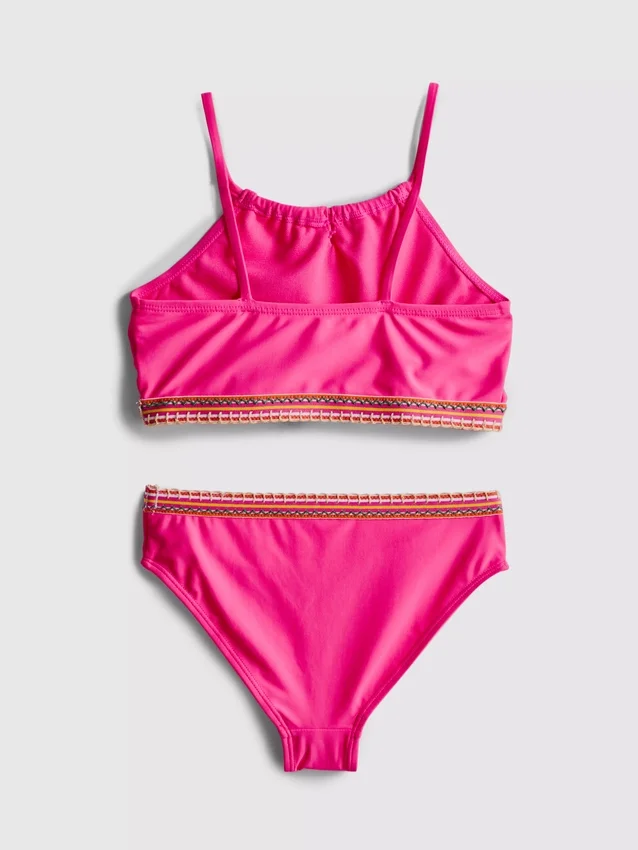 7-15 jaar | bikini met stikdetails