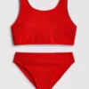 7-15 jaar | bikini met textuur