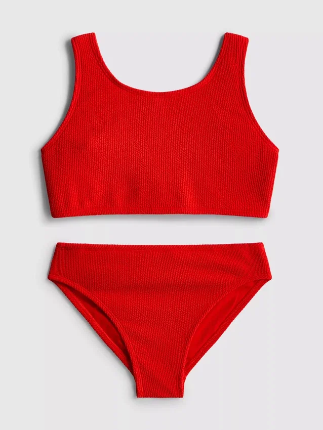 7-15 jaar | bikini met textuur