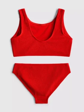 7-15 jaar | bikini met textuur