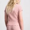 7-15 jaar | blouse met gekreukelde textuur