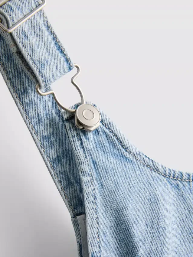 7-15 jaar | denim overall