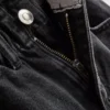 7-15 jaar | denimshort met paperbag-pasvorm