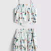 7-15 jaar | Disney's Stitch-top en Rara-rok set