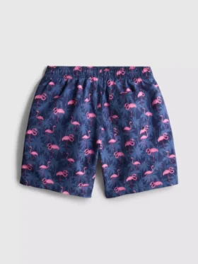 7-15 jaar | flamingo-print zwemshort