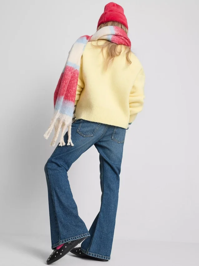 7-15 jaar | flare-Jeans met riem