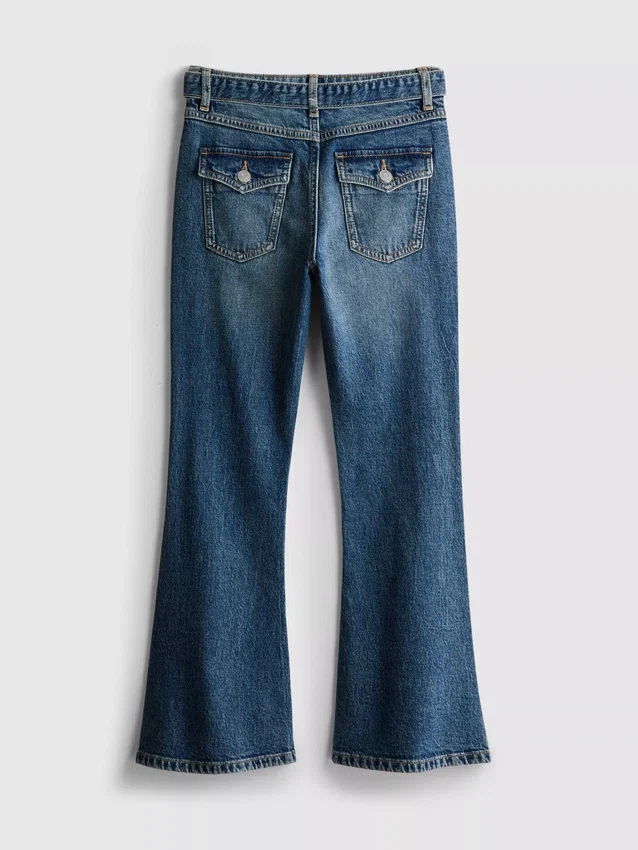 7-15 jaar | flare-Jeans met riem
