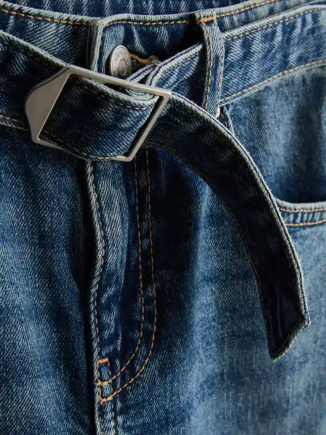 7-15 jaar | flare-Jeans met riem