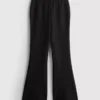 7-15 jaar | flared legging met ottoman-textuur