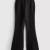 7-15 jaar | flared legging met ottoman-textuur