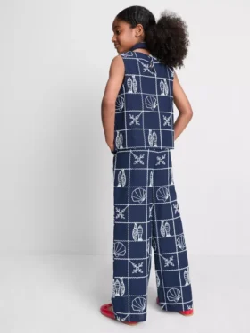 7-15 jaar | geborduurde broek