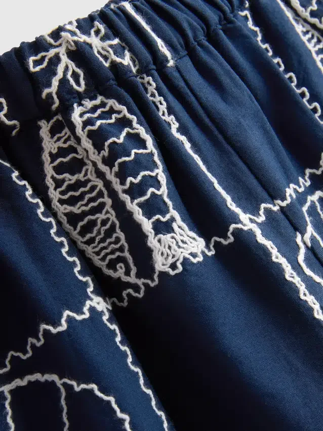 7-15 jaar | geborduurde broek