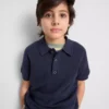 7-15 jaar | gebreid poloshirt