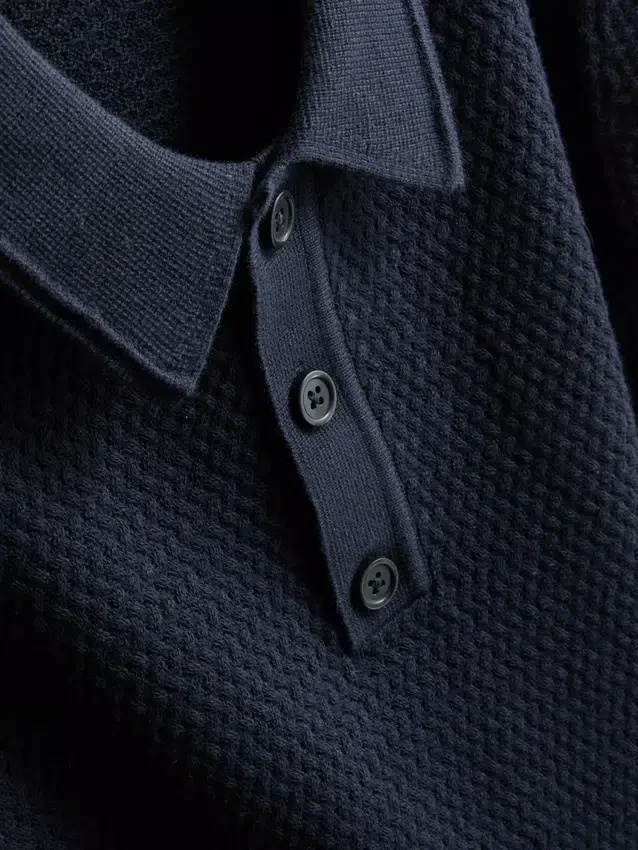 7-15 jaar | gebreid poloshirt