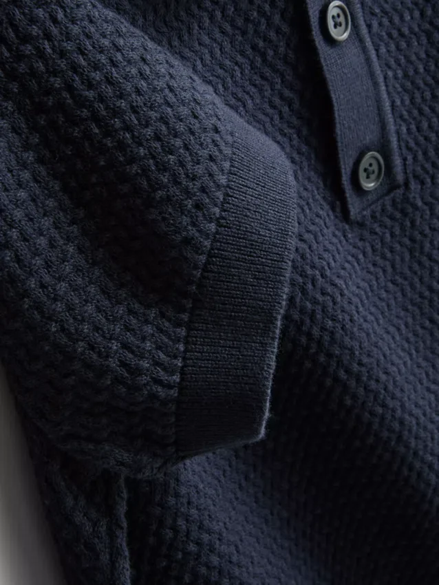 7-15 jaar | gebreid poloshirt