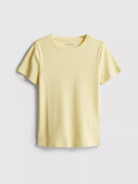 7-15 jaar | geribd T-shirt