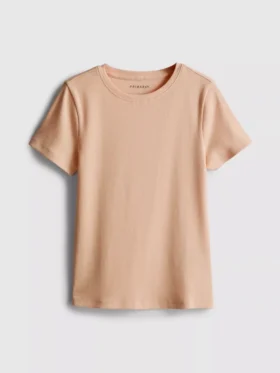 7-15 jaar | geribd T-shirt