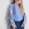 7-15 jaar | geribd T-shirt