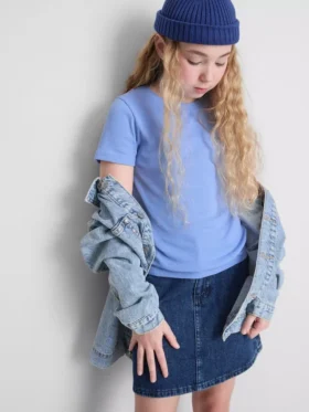 7-15 jaar | geribd T-shirt