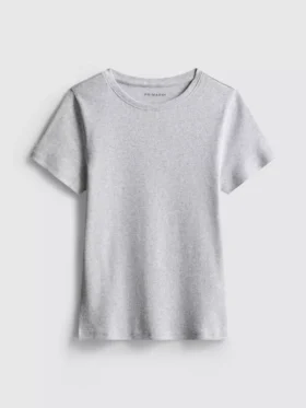 7-15 jaar | geribd T-shirt