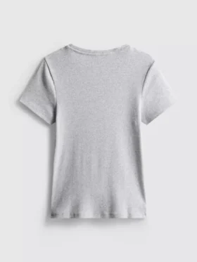 7-15 jaar | geribd T-shirt