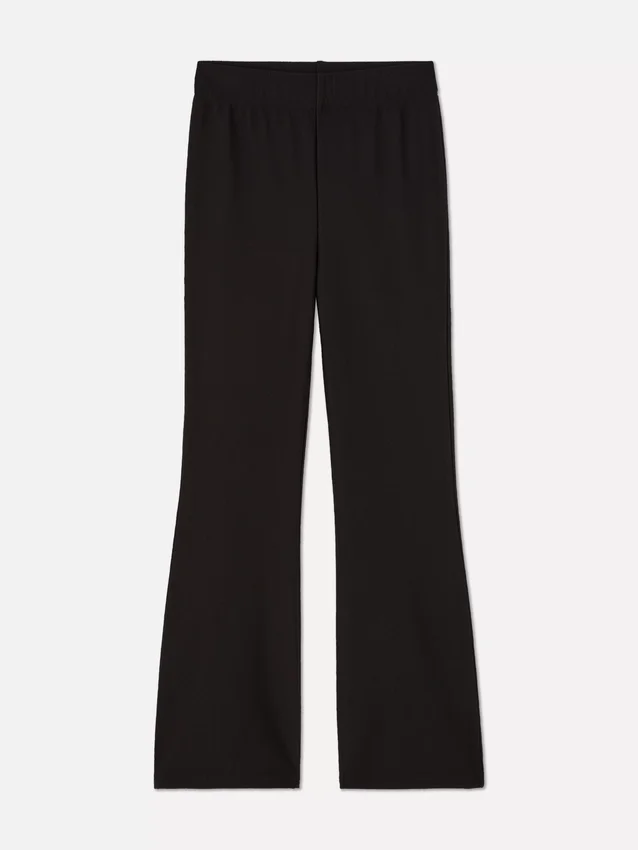 7-15 jaar | geribde flared-legging