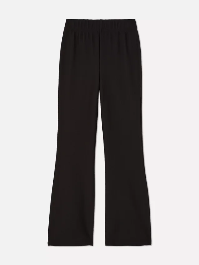 7-15 jaar | geribde flared-legging