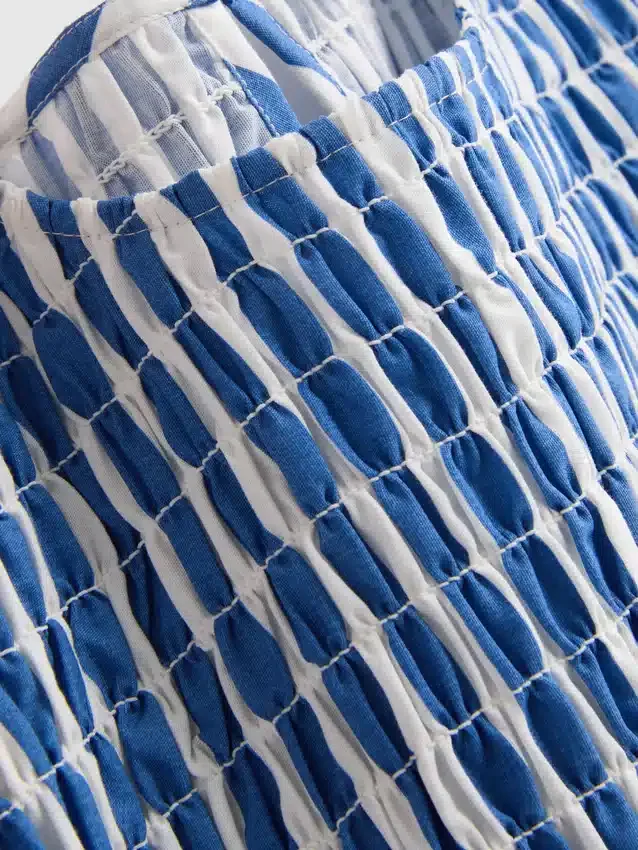 7-15 jaar | gestreepte blouse met plooien