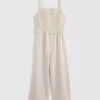 7-15 jaar | gestreepte jumpsuit met plooien