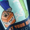 7-15 jaar | hoodie met Minecraft-print, rijk aan katoen