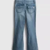 7-15 jaar | Jeans met plooien en uitlopende pijpen