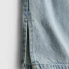 7-15 jaar | Jeans met split aan de zoom en wijde pijpen