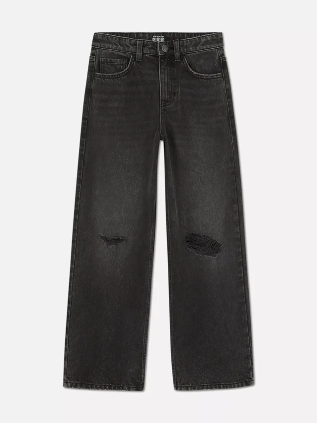 7-15 jaar | Jeans met wijde pijpen