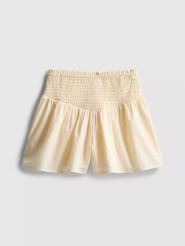 7-15 jaar | korte Shorts met gerimpelde taille
