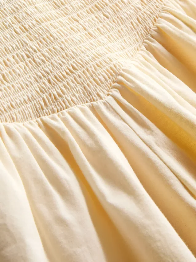 7-15 jaar | korte Shorts met gerimpelde taille
